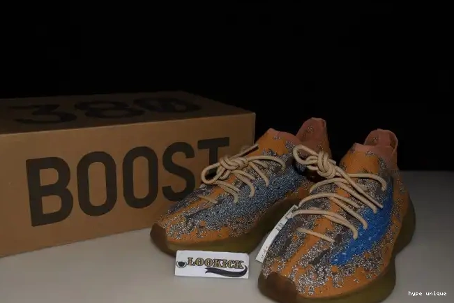 hype YEEZY 380 BLUE BOOST ADIDAS REFLECTIVE OAT FX9847 0603